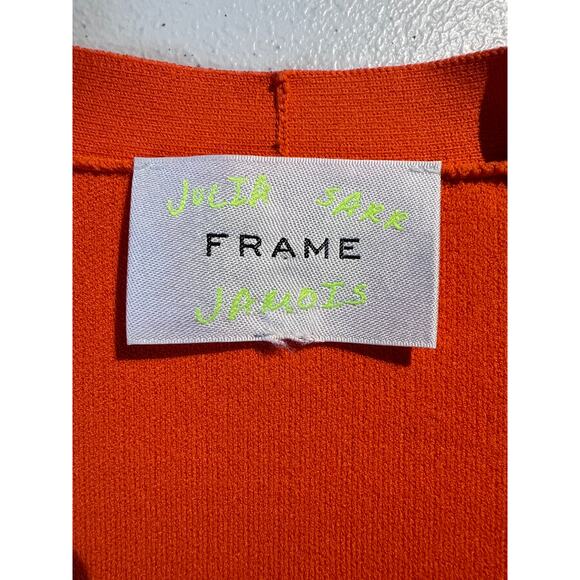 Frame x Julia Sarr Jamois Dress Cutout Knit Mini ASO Simone Ashley Sexy Baddie - Picture 8 of 9